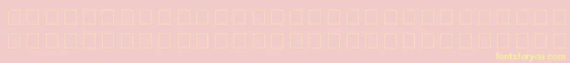 MagnaVeritas Font – Yellow Fonts on Pink Background