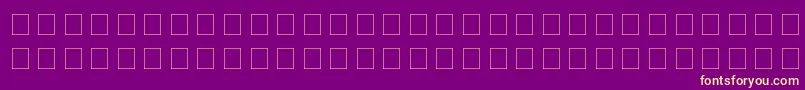 MagnaVeritas Font – Yellow Fonts on Purple Background