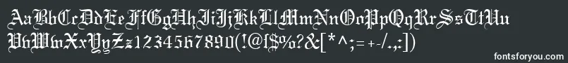 MeriageDb Font – White Fonts