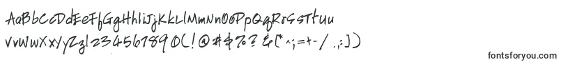 HandscriptleftyBoldItalic-Schriftart – Kaninchen-Schriften