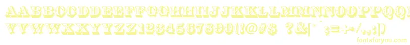 DsDiamondInlay Font – Yellow Fonts