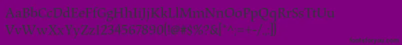 Шрифт OrigamistdRegular – чёрные шрифты на фиолетовом фоне