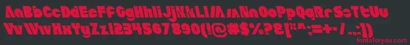 More about AldoItalicait Font AldoItalicait Font – Red Fonts on Black Background