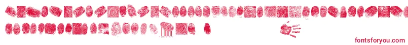 FingerPrintTfb Font – Red Fonts