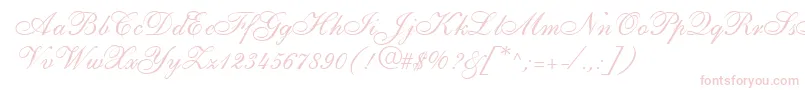 ShirleyallegroRegularDb Font – Pink Fonts
