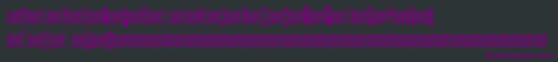 Metalblocktango Font – Purple Fonts on Black Background