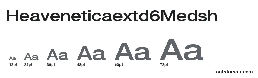 Heaveneticaextd6Medsh Font Sizes