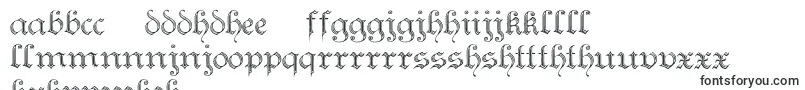 Czcionka TeutonicNo2Demibold – czcionki n'yanja