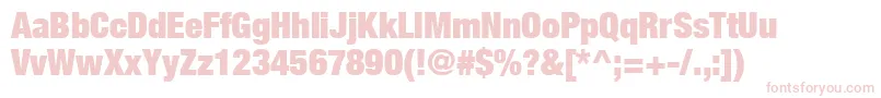Heaveneticacond9pUblksh-Schriftart – Rosa Schriften