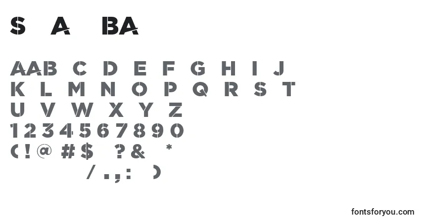 Шрифт ScratchBasic – алфавит, цифры, специальные символы