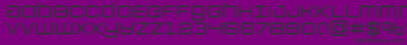 Colonymarines Font – Black Fonts on Purple Background