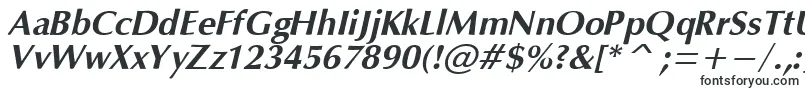 OpiumBoldItalic-fontti – Tekstifontit