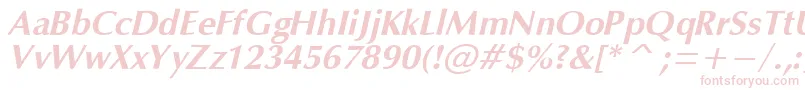OpiumBoldItalic Font – Pink Fonts
