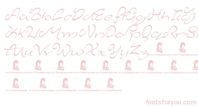 MajesticMansion font – Pink Fonts