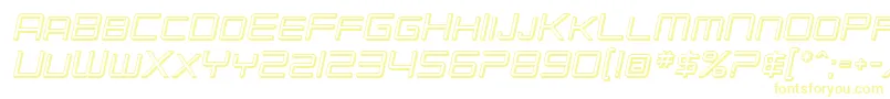 SfChromium24ScOblique Font – Yellow Fonts