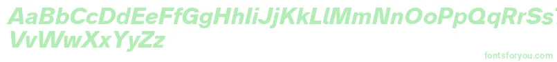 Weitere Informationen zur Analogue76boldoblique-Schriftart Analogue76boldoblique-Schriftart – Grüne Schriften