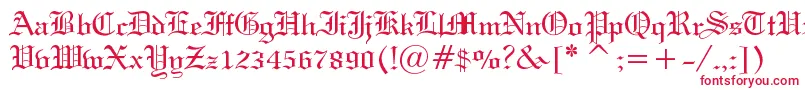 HolyUnion Font – Red Fonts