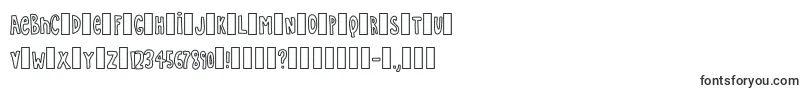 Шрифт Simple – объёмные шрифты