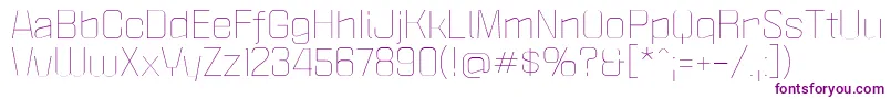 PoliticaXtLight Font – Purple Fonts