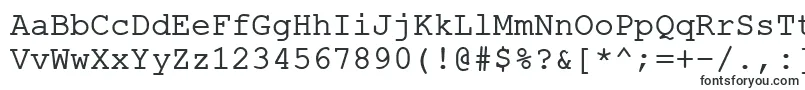 ErKurier1251Normal Font – Fonts for Adobe Acrobat
