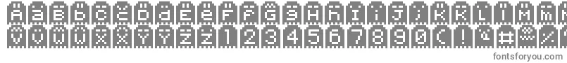 SpoopyGhostPixels Font – Gray Fonts