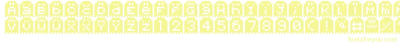 SpoopyGhostPixels Font – Yellow Fonts