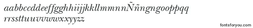 BaskervilleSsiItalic-Schriftart – philippinische Schriften