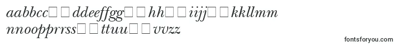 BaskervilleSsiItalic-Schriftart – esperanto Schriften