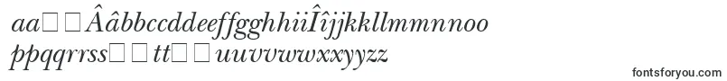 BaskervilleSsiItalic-Schriftart – rumänische Schriften