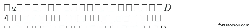 BaskervilleSsiItalic-Schriftart – kirgisische Schriften