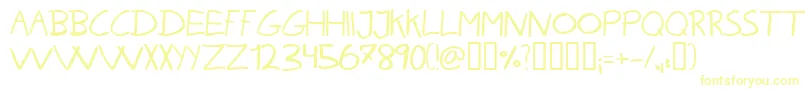 Kareh Font – Yellow Fonts