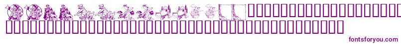 Lisätietoja KrAHuntingWeGo-fontista KrAHuntingWeGo-fontti – violetit fontit
