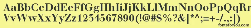 Más sobre la fuente WalbaumLtBold fuente WalbaumLtBold – Fuentes Negras Sobre Fondo Amarillo