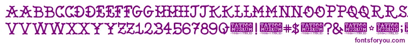 TattooMuseum Font – Purple Fonts