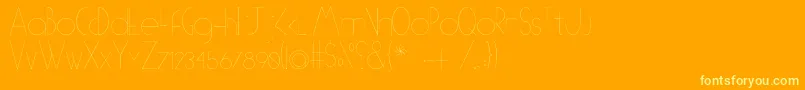 Más sobre la fuente OTipo fuente OTipo – Fuentes Amarillas Sobre Fondo Naranja