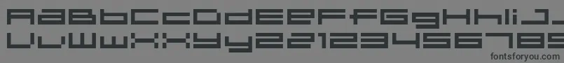 フォント04b31 – 黒い文字の灰色の背景