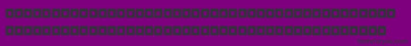 MokhtarBold Font – Black Fonts on Purple Background