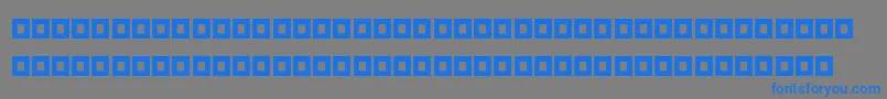 fuente MokhtarBold – Fuentes Azules Sobre Fondo Gris