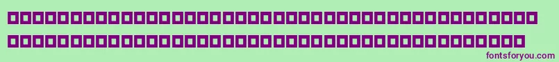 MokhtarBold Font – Purple Fonts on Green Background