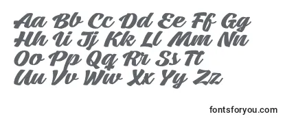 MeancasatboldPersonalUse Font