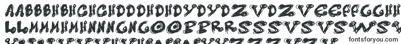 Шрифт Messy – шона шрифты
