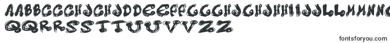 Шрифт Messy – корсиканские шрифты