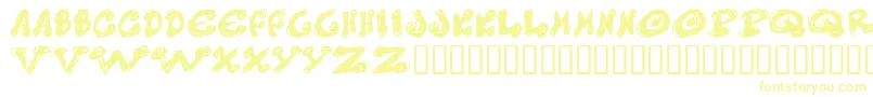 Messy Font – Yellow Fonts