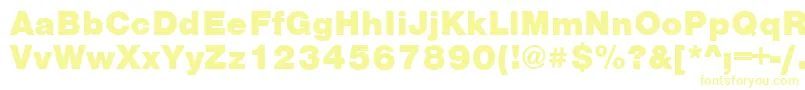 Vantablack Font – Yellow Fonts