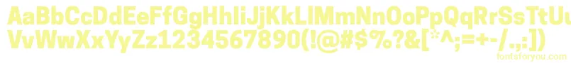 CooperhewittHeavy Font – Yellow Fonts