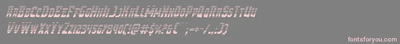 Demonpriestgradital Font – Pink Fonts on Gray Background