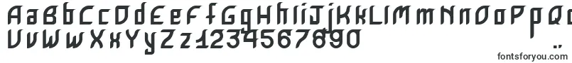 KrugoviRegular-Schriftart – Serifenlose Schriften