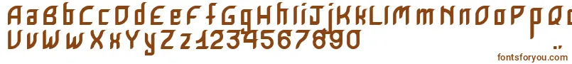 KrugoviRegular Font – Brown Fonts