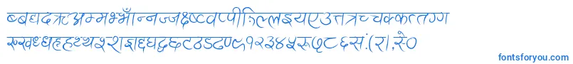 AnandaAkchyar Font – Blue Fonts