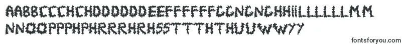 Шрифт Terrortoons – валлийские шрифты